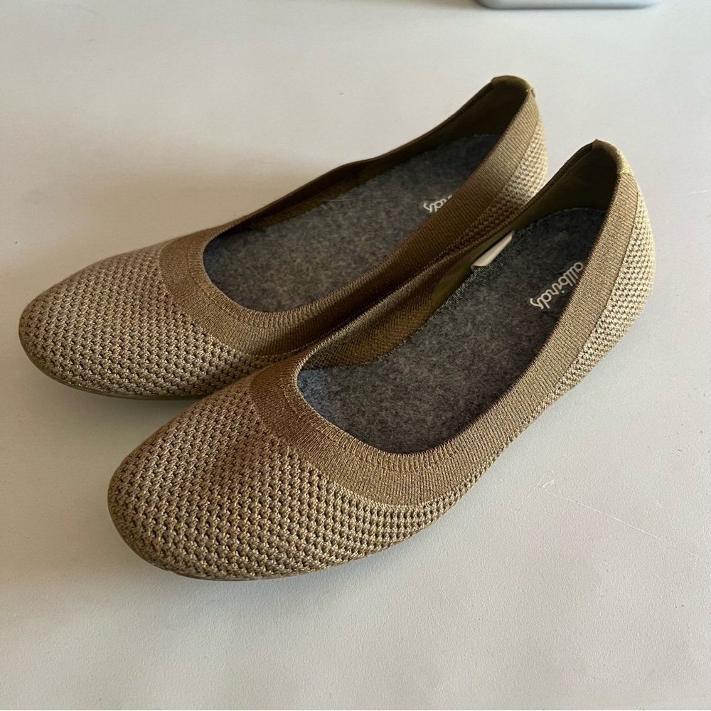 Allbirds Women's Brown Flats Size 10.5 Wide